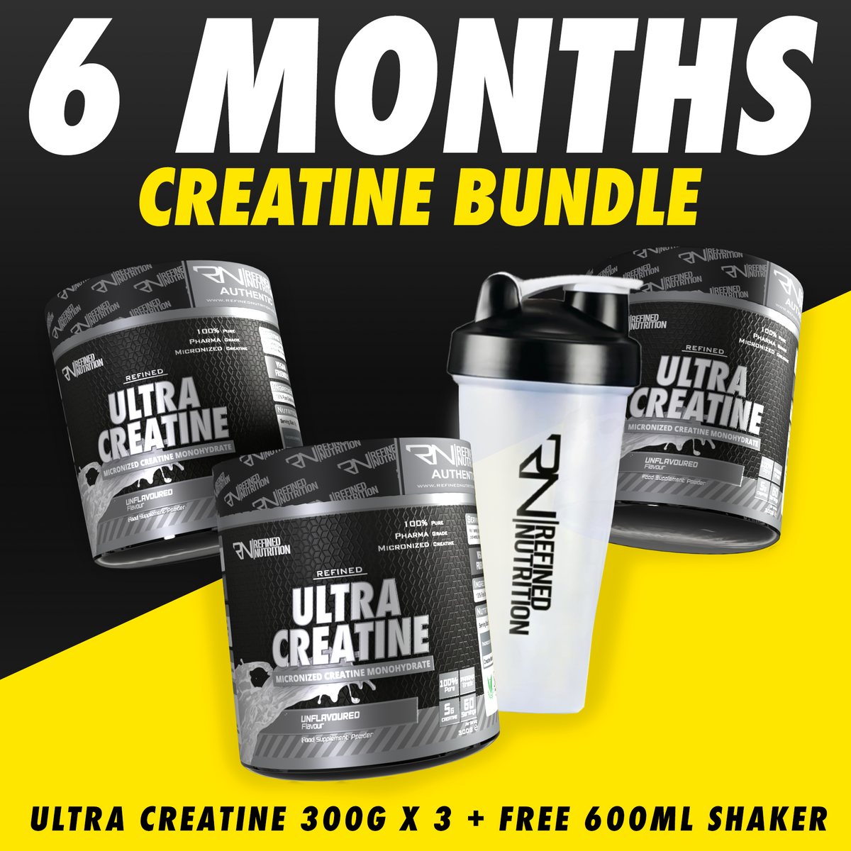 6 Months Creatine Bundle