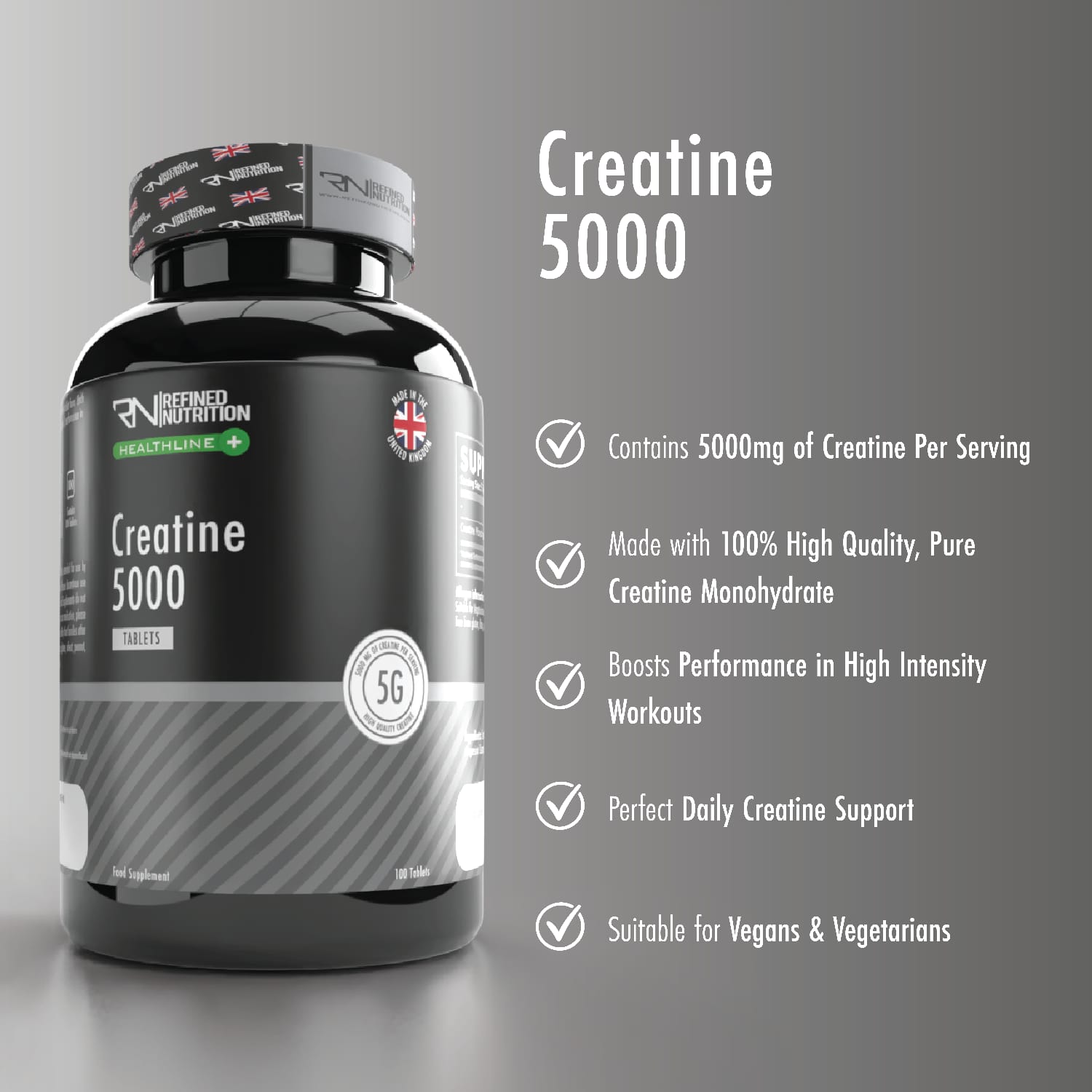 Creatine 5000 Tablets