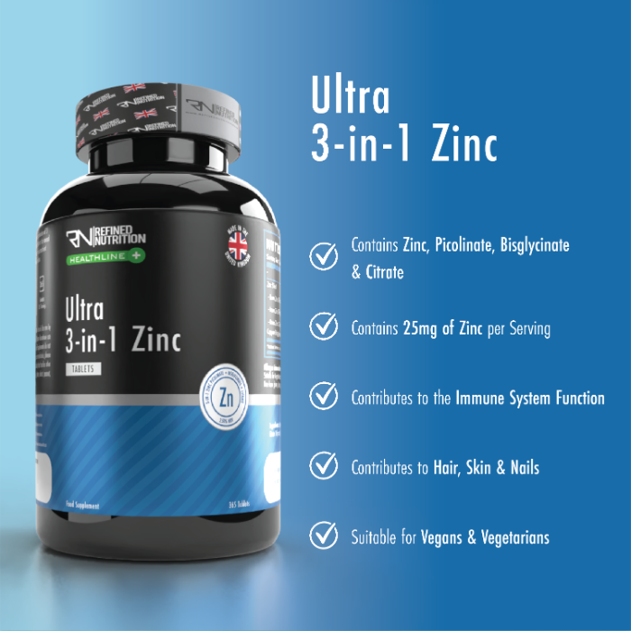 Ultra 3-in-1 Zinc Tablets