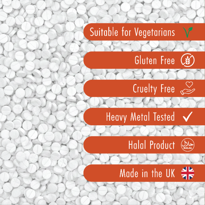 Ultra vitamin D3 + K2 supplement tablets