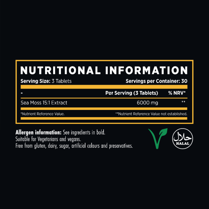 Ultra Sea Moss Tablets