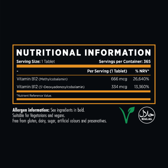 Ultra Vitamin B12 Tablets