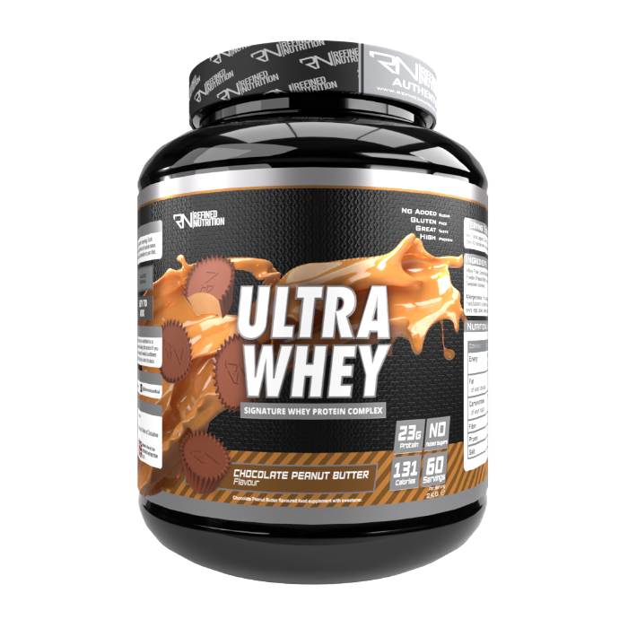 Ultra Whey - Chocolate Peanut Butter flavor protein powder by Refined Nutrition